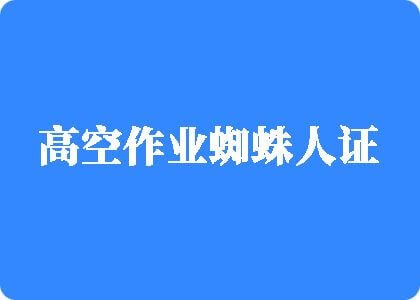 大鸡巴肏大奶少妇视频高空作业蜘蛛人证